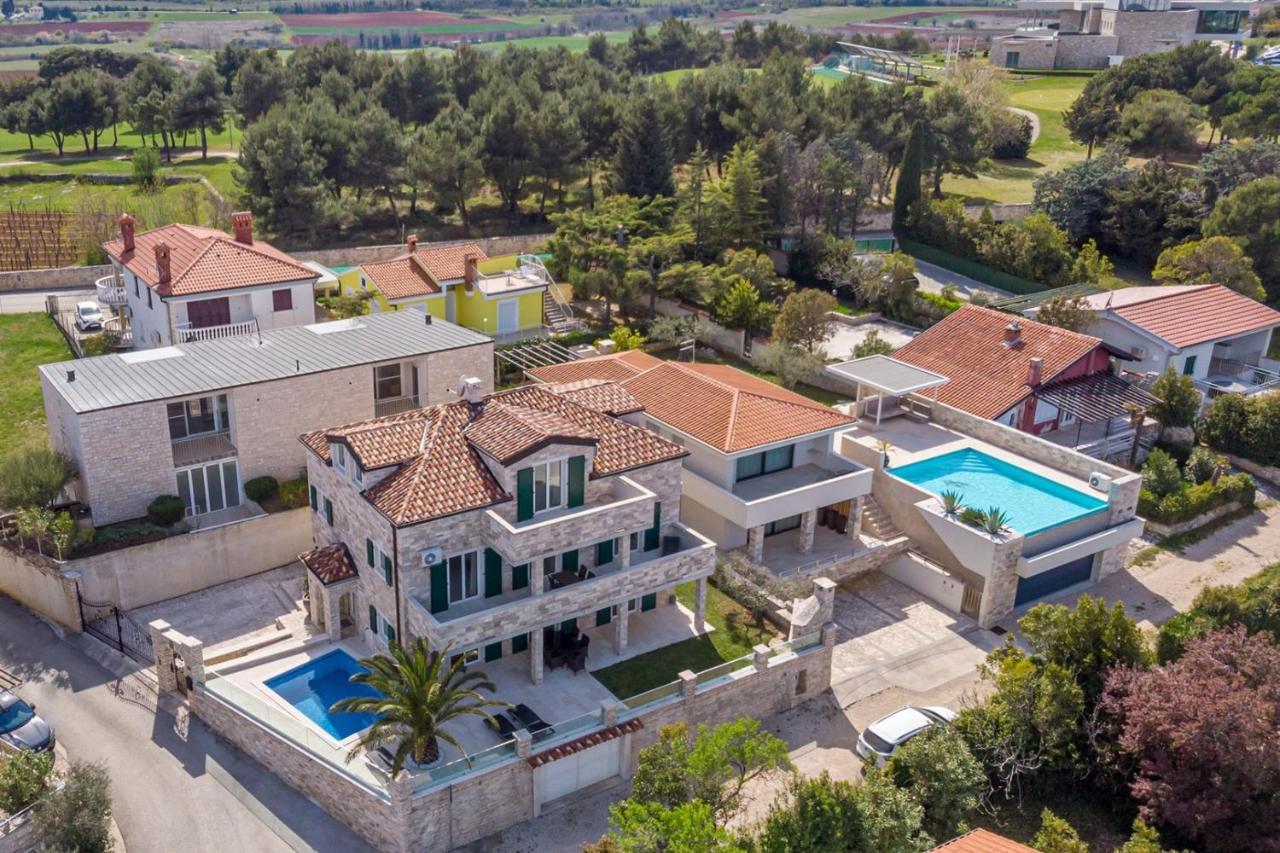 Villa Milena With Pool And Sea View Crveni Vrh Esterno foto