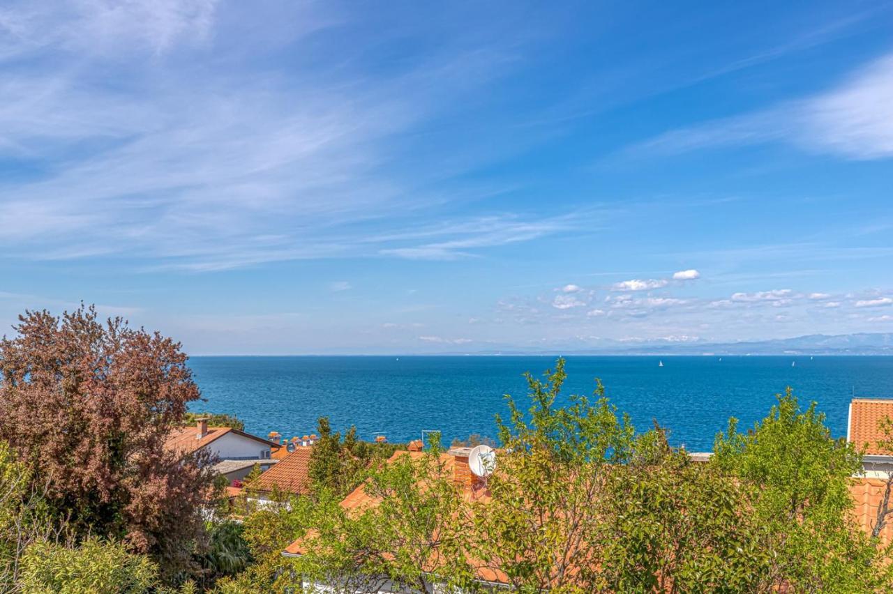 Villa Milena With Pool And Sea View Crveni Vrh Esterno foto