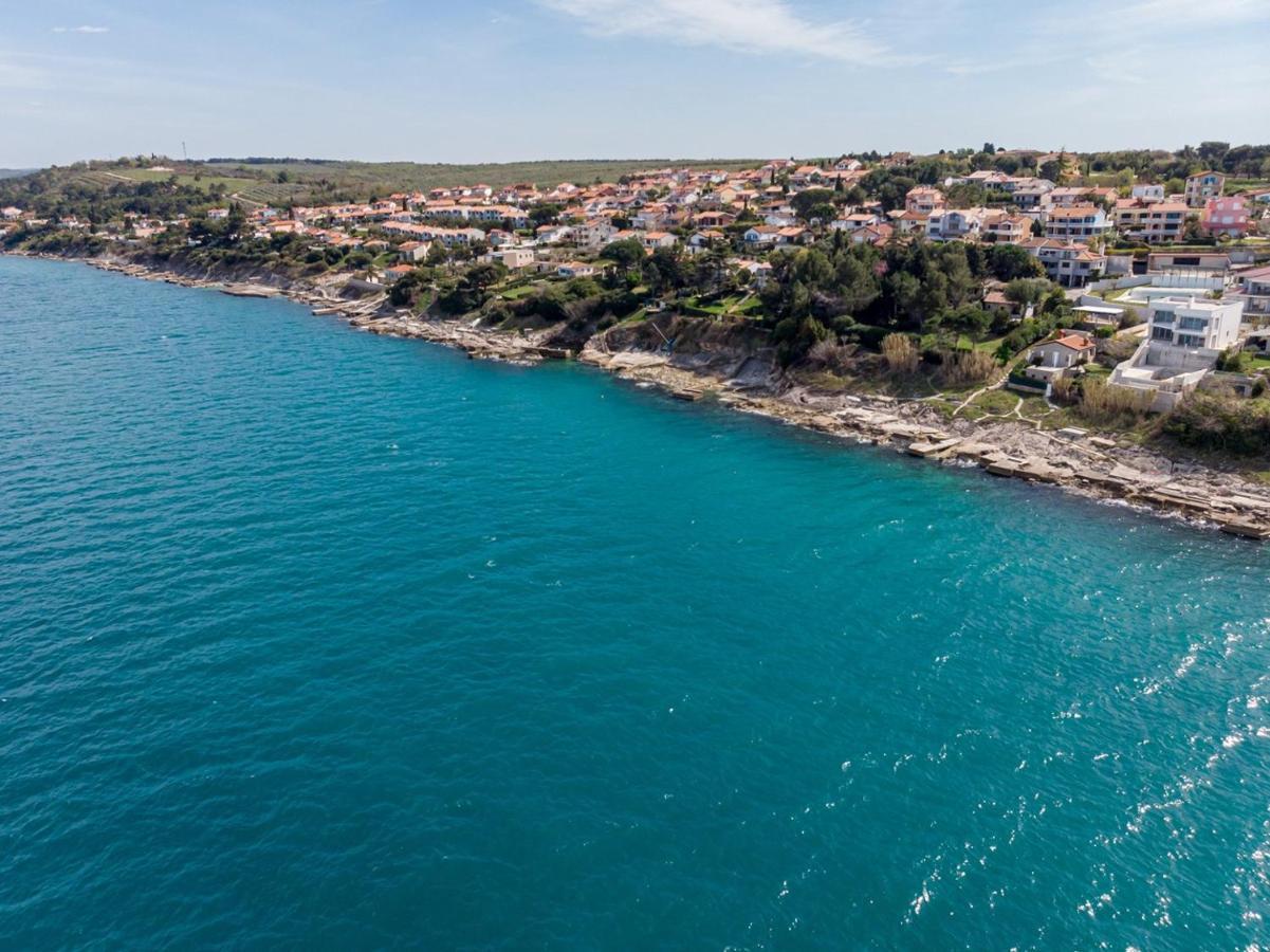 Villa Milena With Pool And Sea View Crveni Vrh Esterno foto