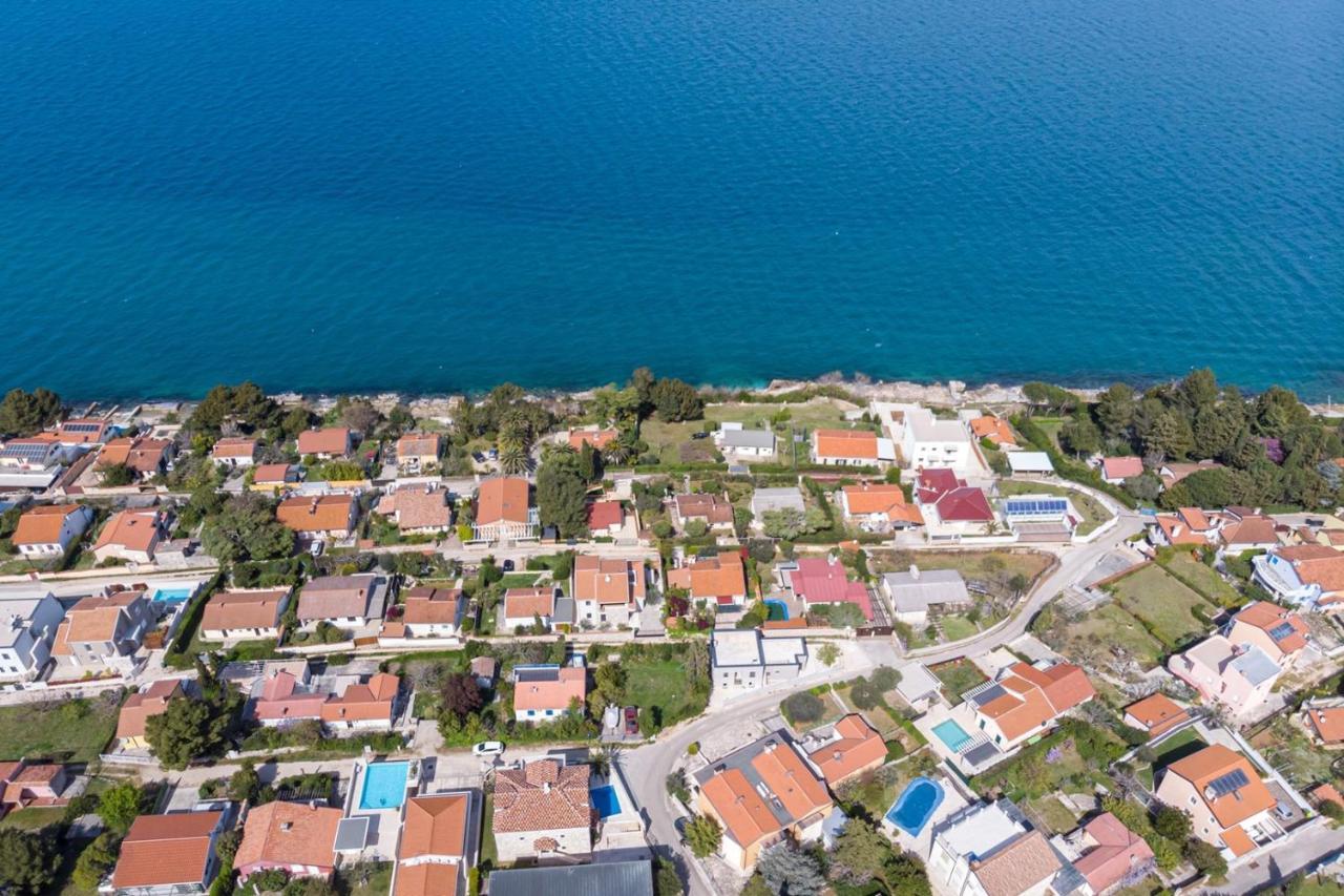 Villa Milena With Pool And Sea View Crveni Vrh Esterno foto