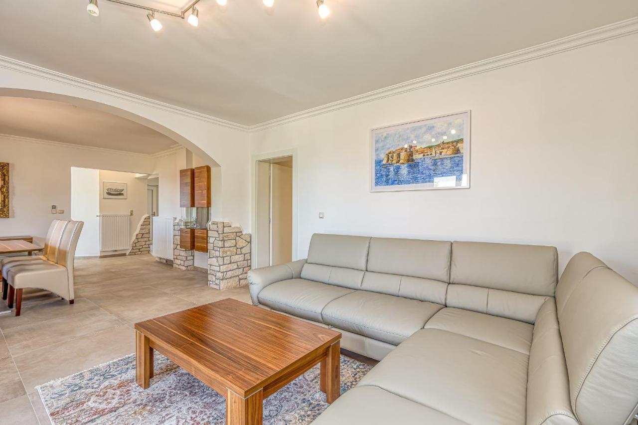 Villa Milena With Pool And Sea View Crveni Vrh Esterno foto